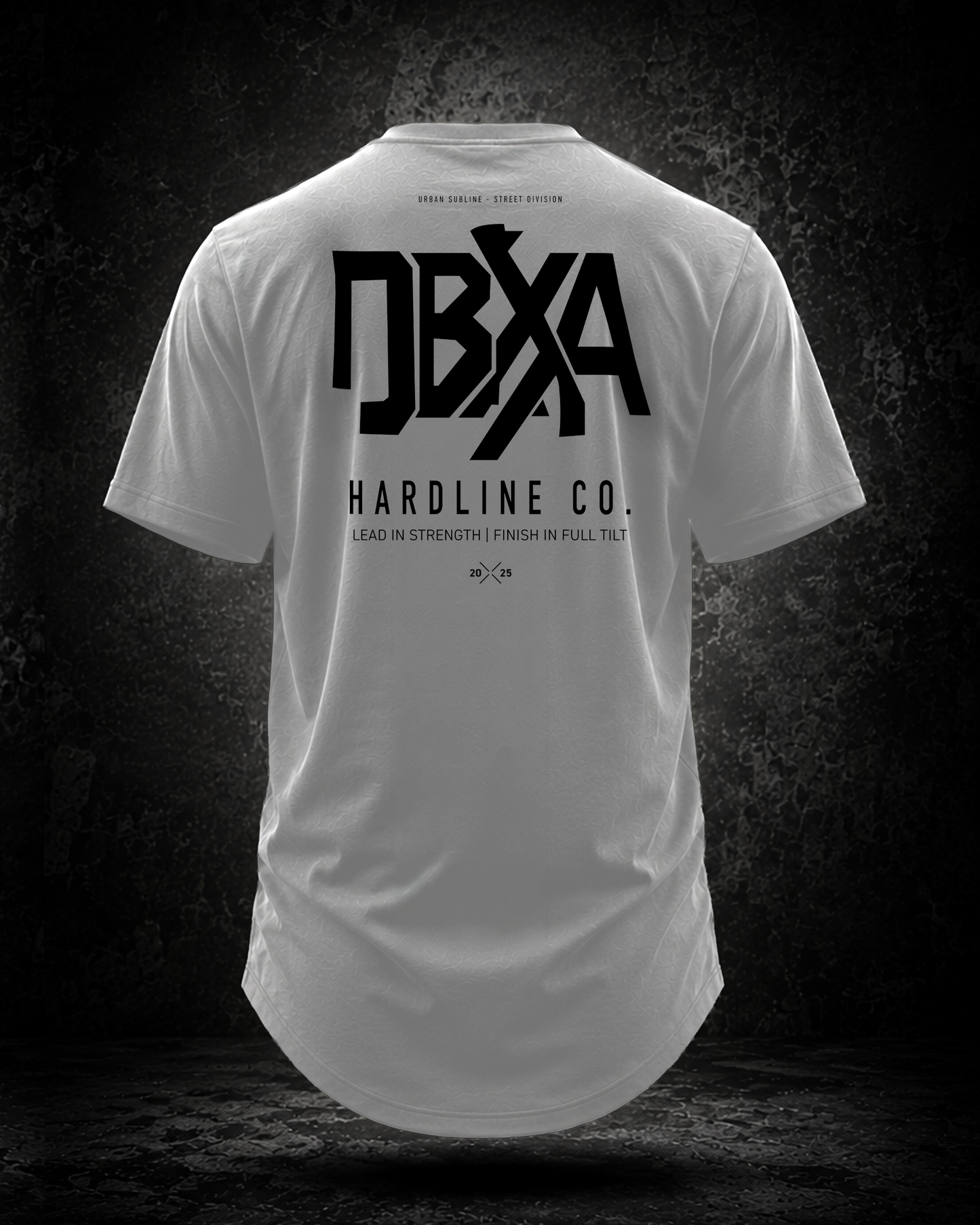 DBXA White Crest Tee