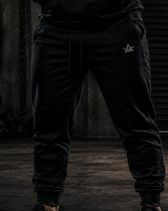 Lift Division shorts and pants — colour-balanced black