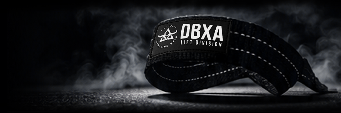 Black cap with 'DBXA' logo on a dark background