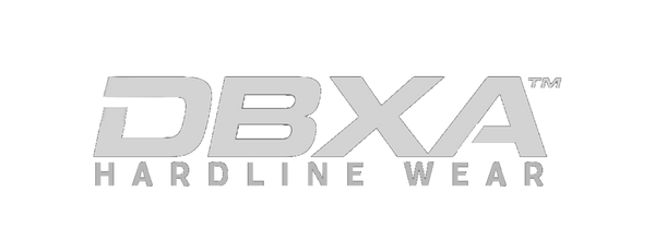 DBXA Hardline Wear logo on a white background