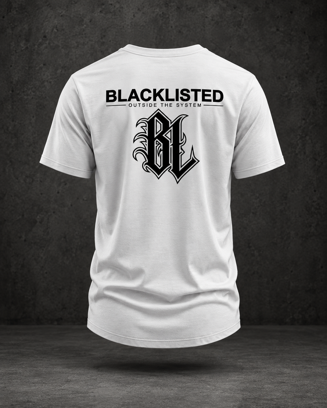 BLACKLISTED™ OTS V4 — White — back product view