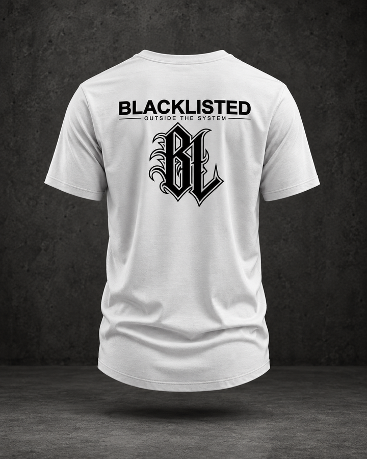 BLACKLISTED™ OTS V4 — White — back product view