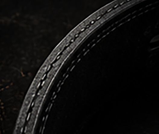 LEATHER BELT CURVED