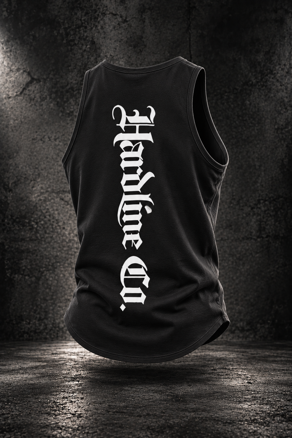 Hardline Co. Tank — Black — back product view
