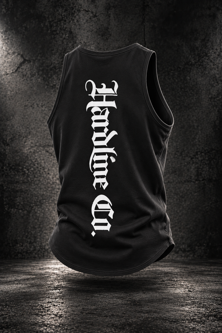 Hardline Co. Tank — Black — back product view
