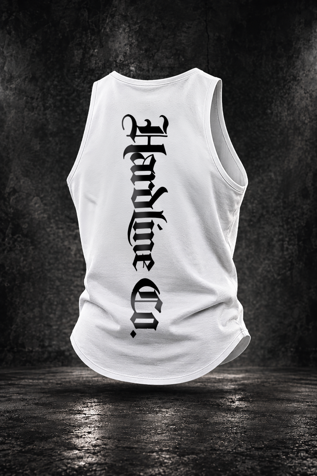 Hardline Co. Tank — White — back product view