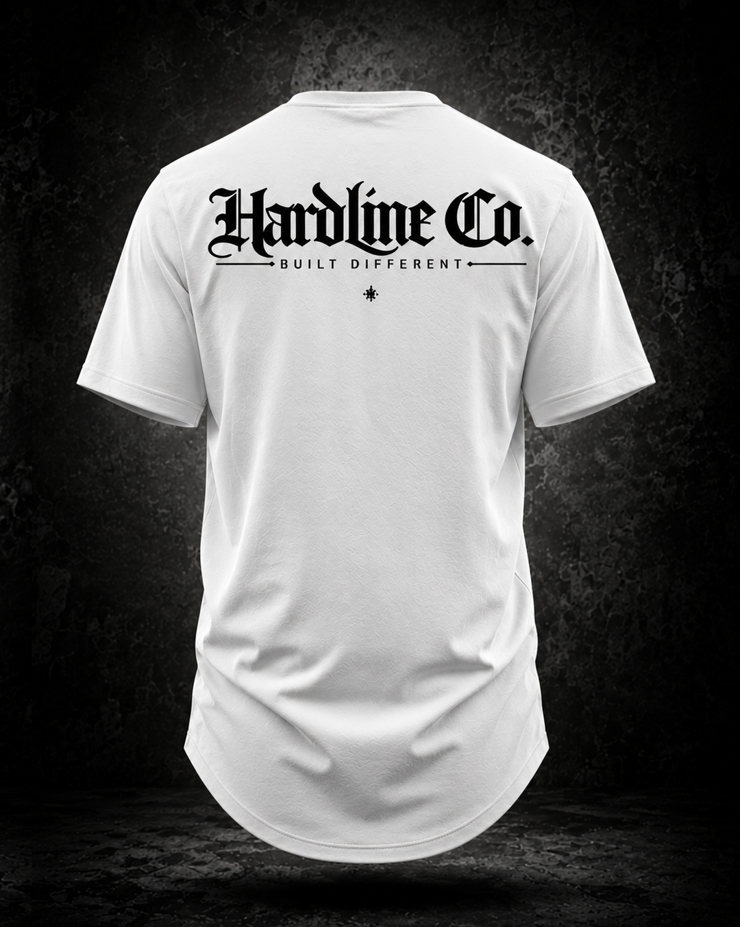 Hardline Co. Tee — White — back product view