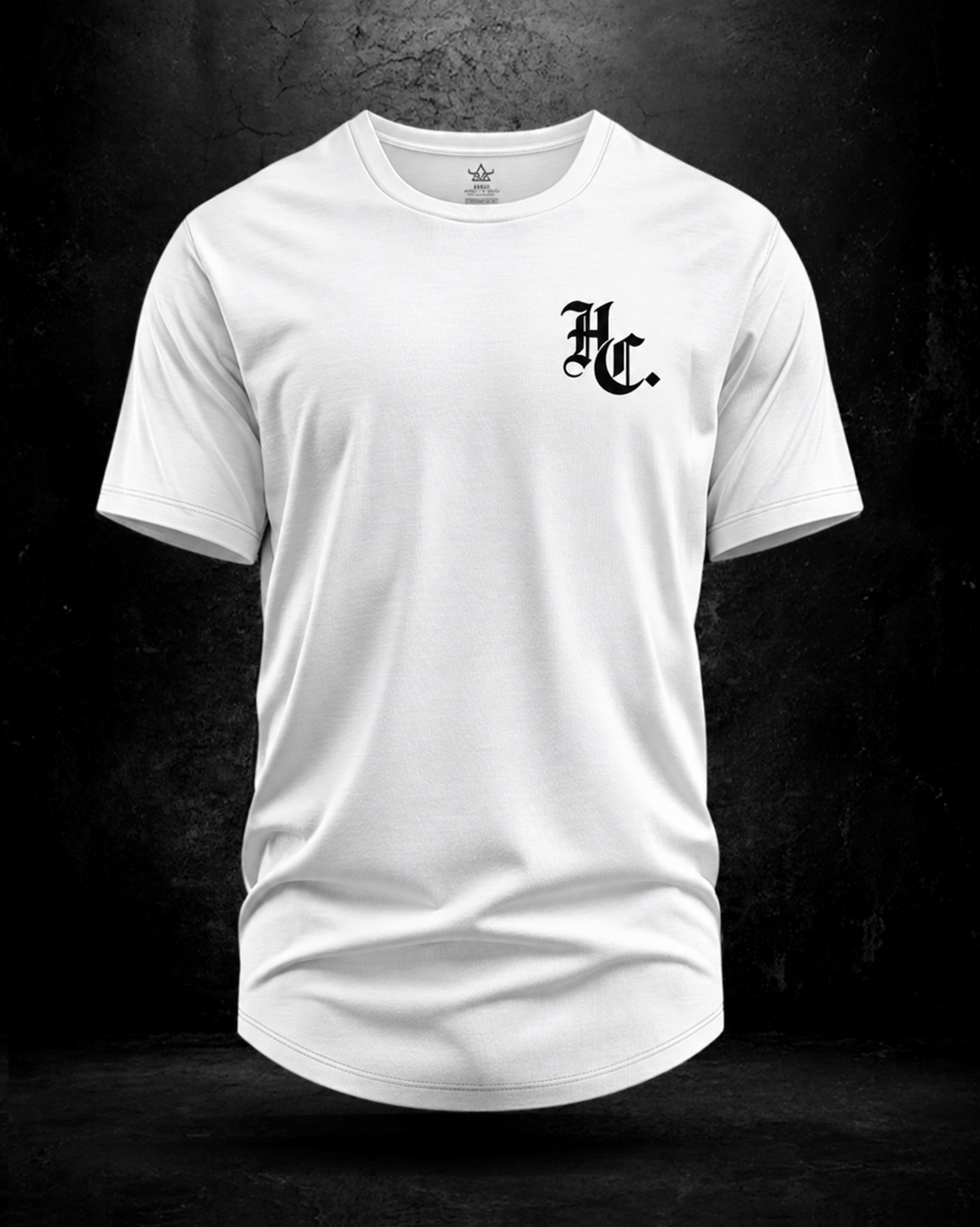 Hardline Co. Tee — White — front product view