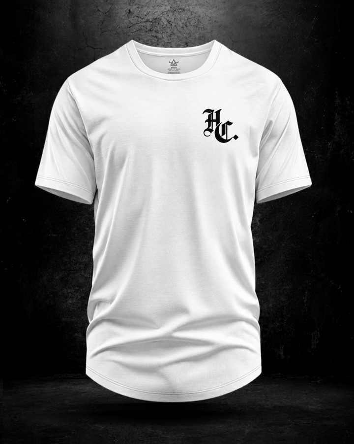 Hardline Co. Tee — White — front product view