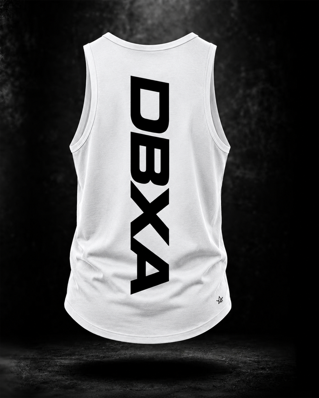 DBXA Hardline Tank — White — back product view