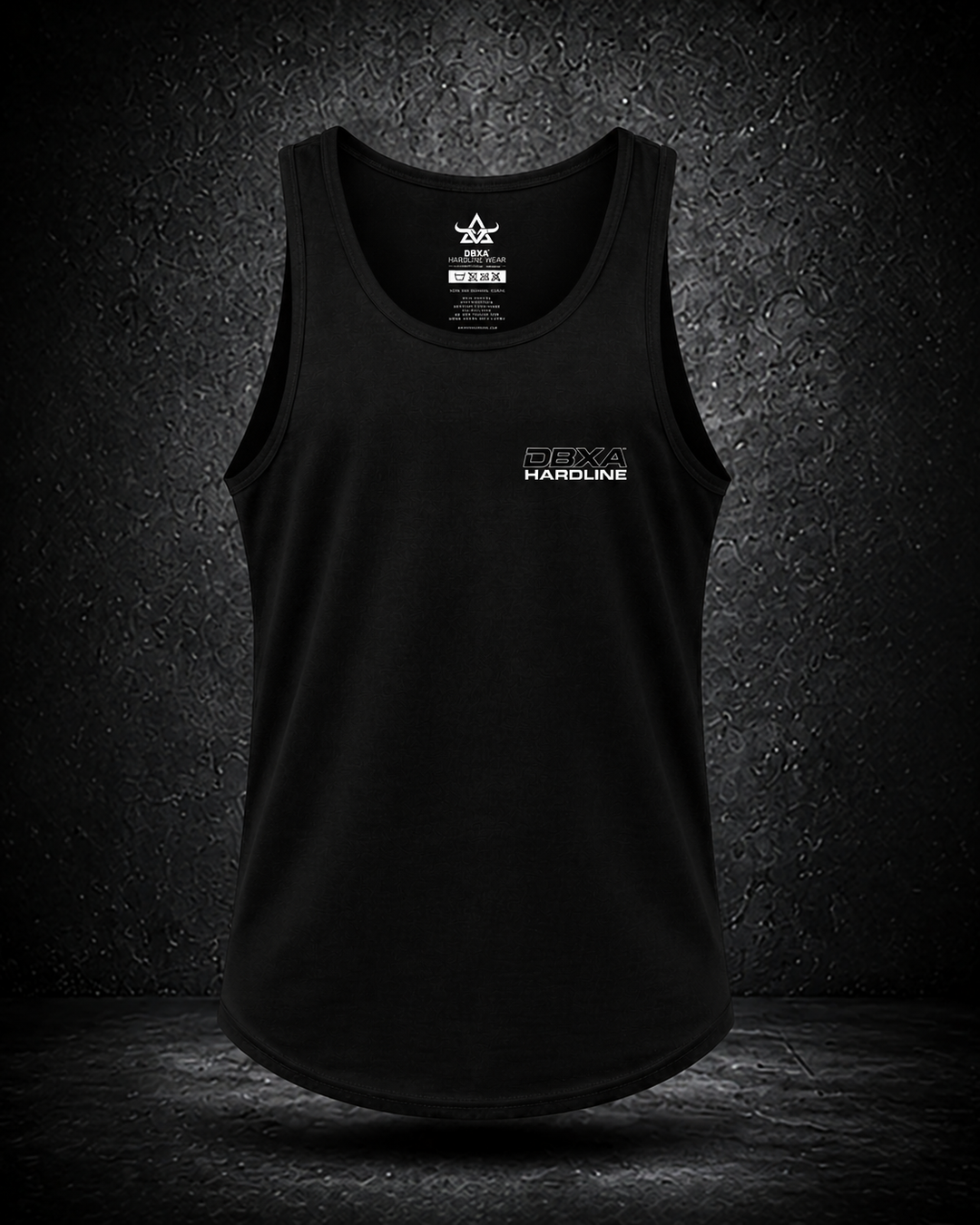 DBXA Ironspine hoodless tank front view