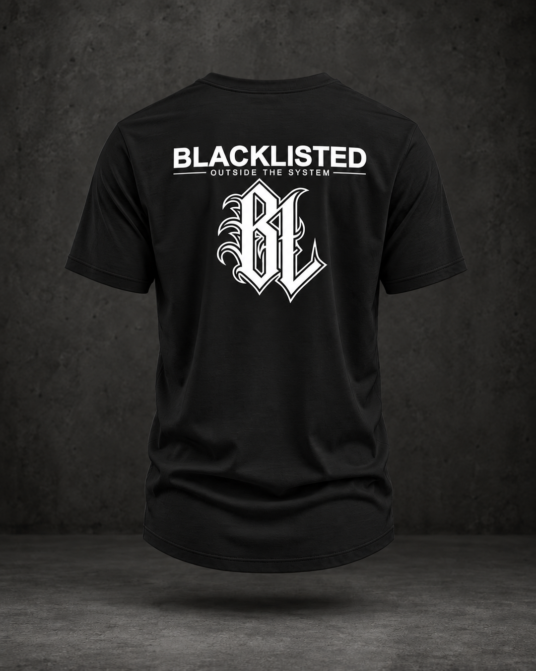BLACKLISTED™ OTS V4 — Black — back product view