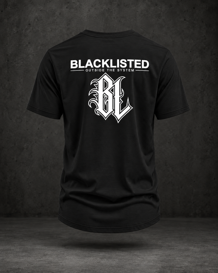 BLACKLISTED™ OTS V4 — Black — back product view