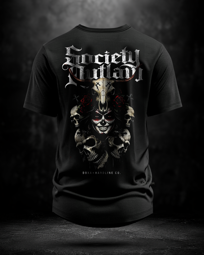 Society Outlaw Sinner Tee
