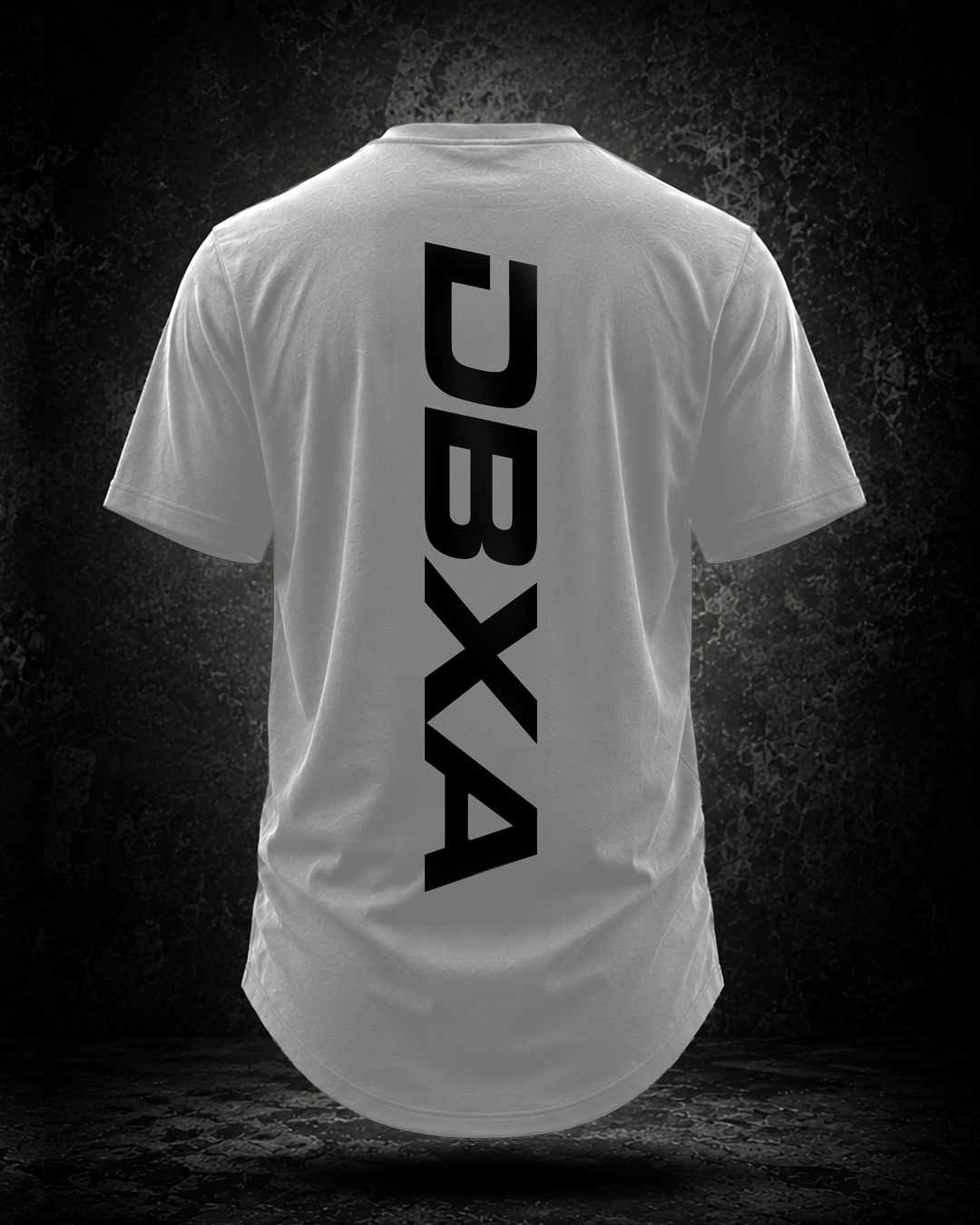 White t-shirt with &