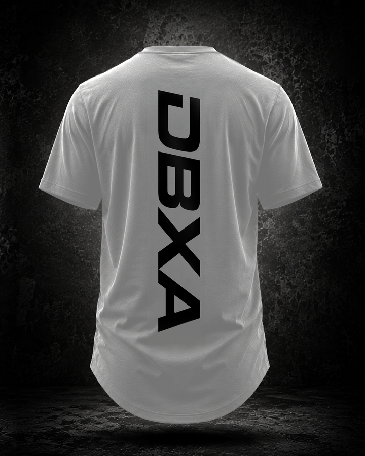 White t-shirt with &